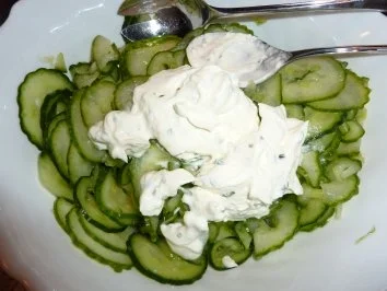 Rezept: Beilage: Kartoffelpüree mit Zwiebelstroh und Schinken Bild Nr. 4 Beilage: Kartoffelpüree mit Zwiebelstroh und Schinken - Rezept - Bild Nr. 4