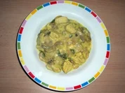 Hähnchen-Eintopf mit Champignons - Rezept