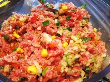 Rezept: Hackbraten - bunt ... Bild Nr. 3 Hackbraten - bunt ... - Rezept - Bild Nr. 3