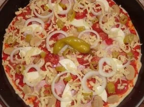 Rezept: ♥ Pizza - Diavolo ♥ Bild Nr. 10 ♥ Pizza - Diavolo ♥ - Rezept - Bild Nr. 10