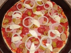 Rezept: ♥ Pizza - Diavolo ♥ Bild Nr. 9 ♥ Pizza - Diavolo ♥ - Rezept - Bild Nr. 9