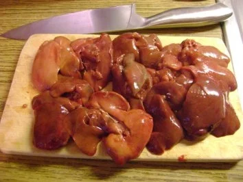 Rezept: Gebackene Hühnerleber Bild Nr. 2 Gebackene Hühnerleber - Rezept - Bild Nr. 2