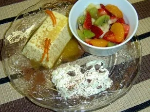 Orangenhäufchen - Rezept