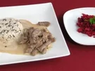 Filet Stroganoff an Wildreis - Rezept
