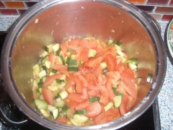 Putengeschnetzeltes, mediterraner Art - Rezept - Bild Nr. 3