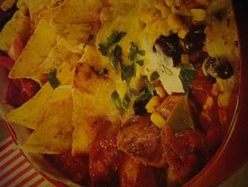 Ofenschnitzel " Mexicana" - Rezept