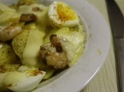 Kartoffel-Teller "Garneleninsel" - Rezept