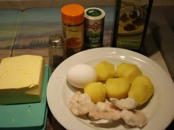 Rezept: Kartoffel-Teller "Garneleninsel" Bild Nr. 2 Kartoffel-Teller "Garneleninsel" - Rezept - Bild Nr. 2