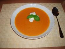 Scharfe Karottensuppe - Rezept