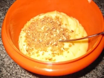 Krokantpudding-Kirsch-Streuselkuchen - Rezept - Bild Nr. 2