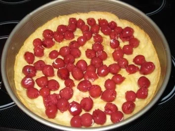 Krokantpudding-Kirsch-Streuselkuchen - Rezept - Bild Nr. 7
