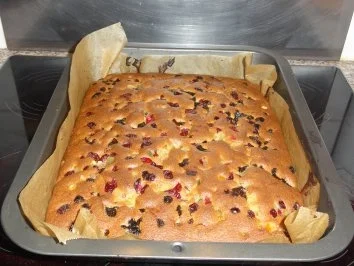 Blechkuchen mit Trockenfrüchten - Rezept - Bild Nr. 5
