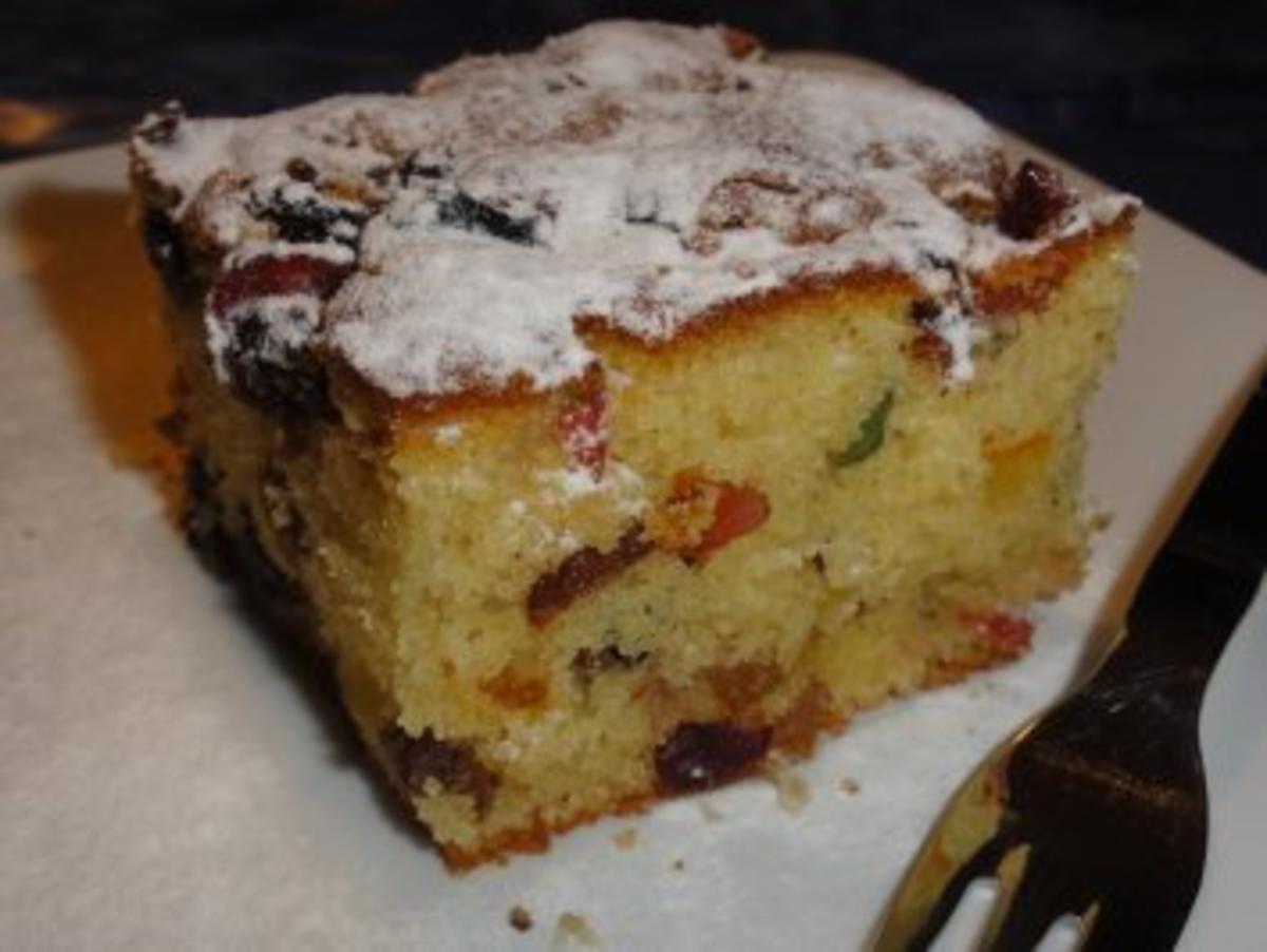 Blechkuchen mit Trockenfrüchten - Rezept - Bild Nr. 6