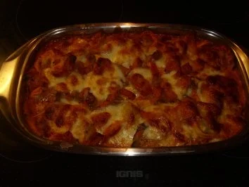 Rezept: Aufläufe: Tortellini-Auflauf Bild Nr. 5 Aufläufe: Tortellini-Auflauf - Rezept - Bild Nr. 5