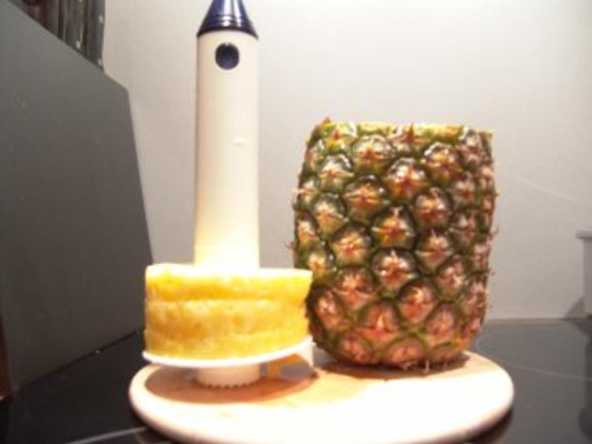 Ananas-Sonne im Glas - Rezept mit Bild - kochbar.de