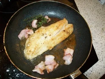 Rotbarschfilet auf Tomatenkompott - Rezept - Bild Nr. 4