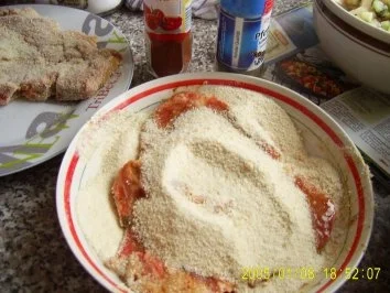 Rezept: überbackene Kotlett Bild Nr. 4 überbackene Kotlett - Rezept - Bild Nr. 4