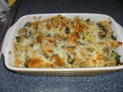 Spinat-Nudelauflauf - Rezept