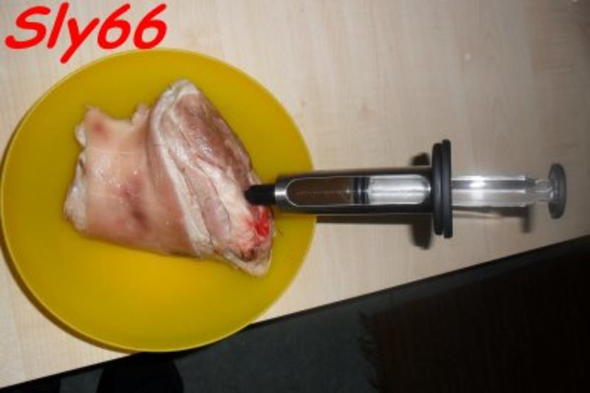 Fleischgerichte:Gebratene Haxe nach Sly´s Art - Rezept - Bild Nr. 11