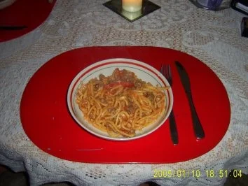 Hackpfanne mit Spätzle - Rezept