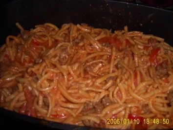 Hackpfanne mit Spätzle - Rezept - Bild Nr. 9