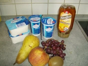 Rezept: Obst Quark Dessert Bild Nr. 2 Obst Quark Dessert - Rezept - Bild Nr. 2