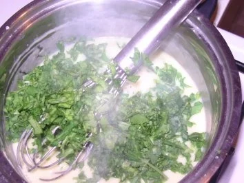 Eier in Roucola-Senf-Sauce - Rezept - Bild Nr. 2