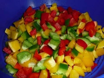 Rezept: Paprika-Gemüse-Pfanne Bild Nr. 4 Paprika-Gemüse-Pfanne - Rezept - Bild Nr. 4