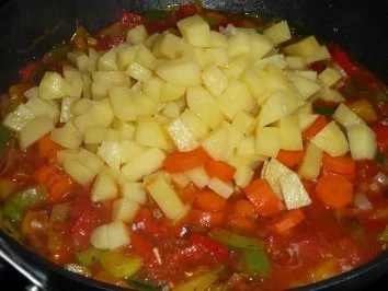 Rezept: Paprika-Gemüse-Pfanne Bild Nr. 10 Paprika-Gemüse-Pfanne - Rezept - Bild Nr. 10