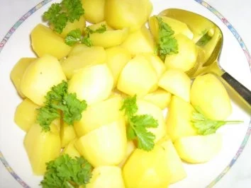 Kabeljaufilet  mit Kartöffelchen an Rahm-Wirsing-Karotten-Gemüse - Rezept - Bild Nr. 6