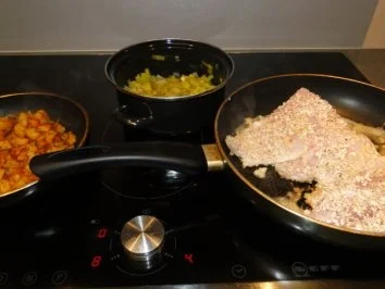 Victoriaseebarschfilet (grätenfrei) auf Lauchbett mit Bratkartoffelwürfelchen - Rezept - Bild Nr. 4