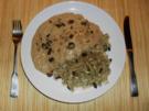 Bandnudeln mit Maronen - Sahne - Sauce - Rezept