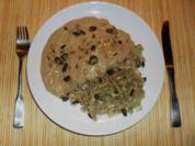 Bandnudeln mit Maronen - Sahne - Sauce - Rezept