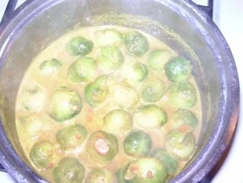 Curry-Rosenkohl - Rezept