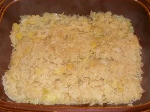 Rezept: Sauerkrautauflauf Bild Nr. 2 Sauerkrautauflauf - Rezept - Bild Nr. 2