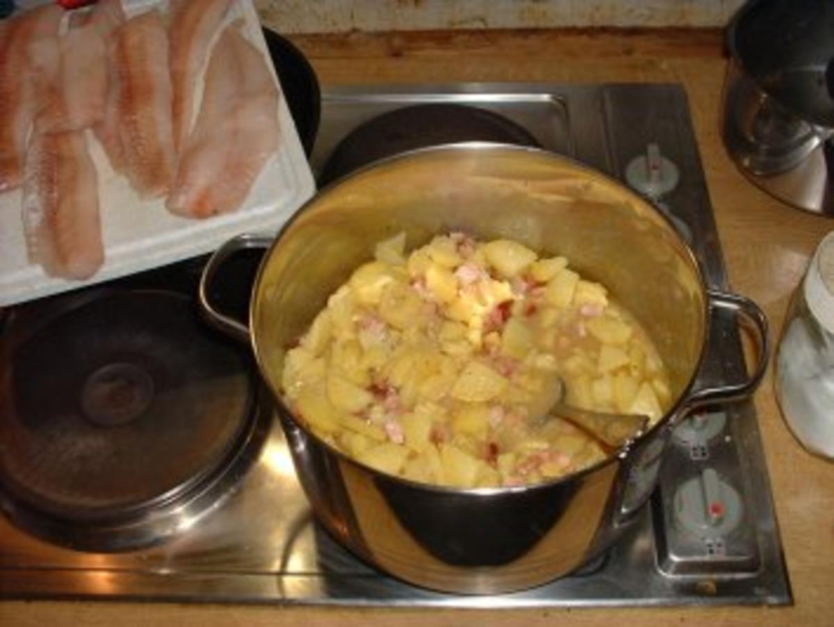 Onkel Bernies warmer Kartoffelsalat - Rezept