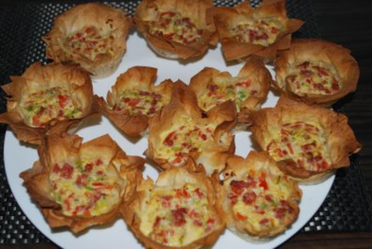 Pikante Filo-Muffins - Rezept - Bild Nr. 3