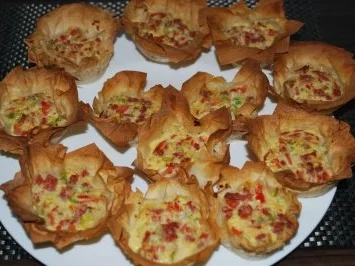 Pikante Filo-Muffins - Rezept - Bild Nr. 3