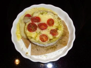 Käse: Gebackener Camembert ala France - Rezept