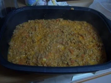 Überbackene Hackfleischpfanne - Rezept - Bild Nr. 2