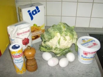 Rezept: Blumenkohl paniert Beilage Bild Nr. 2 Blumenkohl paniert Beilage - Rezept - Bild Nr. 2