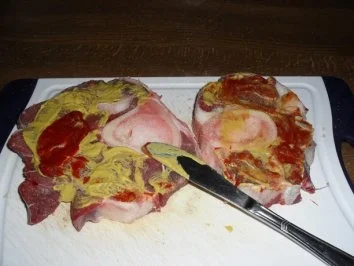 Resteverwertung: Rinderbeinscheiben geschmort mit Rahmwirsing - Rezept - Bild Nr. 4