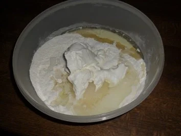 Apfelkuchen mit Sahnepudding - Besuch hat sich angekündigt - Rezept - Bild Nr. 2