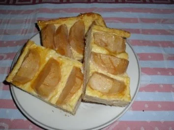 Apfelkuchen mit Sahnepudding - Besuch hat sich angekündigt - Rezept - Bild Nr. 13