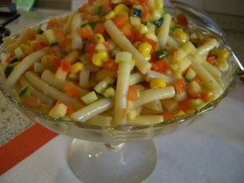 Bunter Nudelsalat nach Weight Watchers - Rezept - Bild Nr. 7