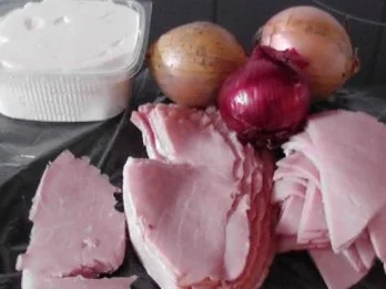 Rezept: Kochschinkensalat Bild Nr. 2 Kochschinkensalat - Rezept - Bild Nr. 2