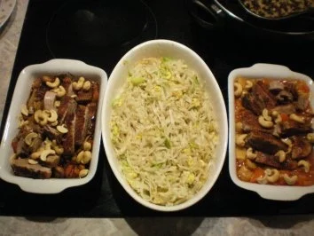 Ente mit 2 verschiedenen Soßen - Rezept