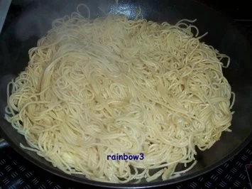 Kochen: Gebratene Mie-Nudeln, einfach - Rezept