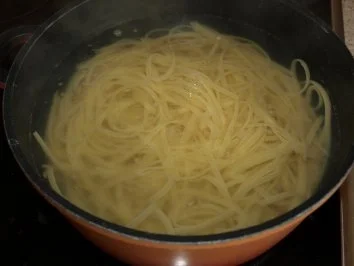 Rezept: Pasta mit Paprika und Speck Bild Nr. 5 Pasta mit Paprika und Speck - Rezept - Bild Nr. 5