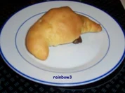 Backen: Marzipan-Schoko-Hörnchen - Rezept